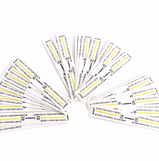 Sterilisation Indicator Strips supplied by Levingston Medical Supplies