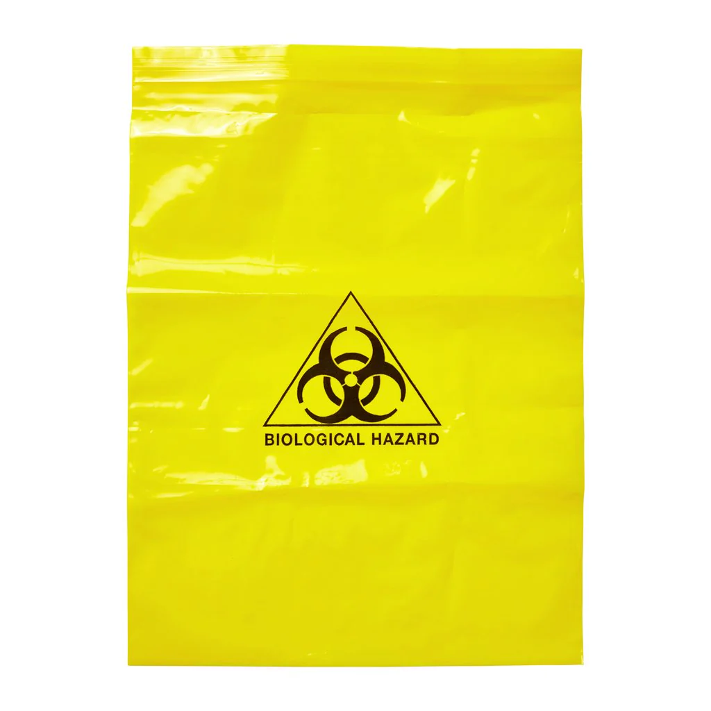 Biohazard Bags supplied by Levingston Medical Supplies