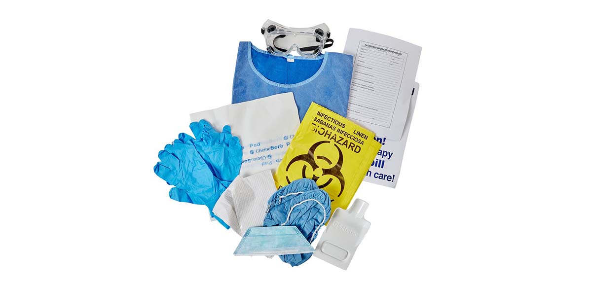 Spill Kits supplied by Levingston Medical Supplies